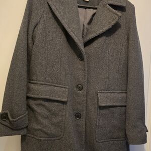 MICHAEL Michael Kors Charcoal Pea Coat